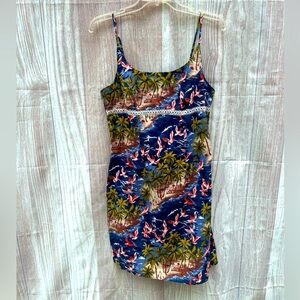 Vintage 90s Y2K No Boundaries 100% Cotton Mini Dress juniors M 7/9